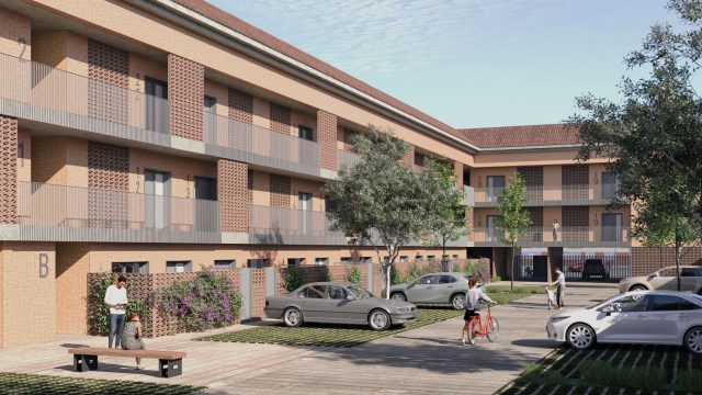 Render façana darrera nord-est